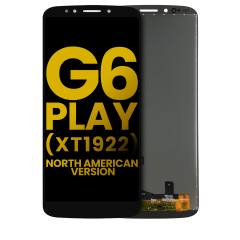 LCD Assembly Without Frame For Motorola Moto G6 Play (XT1922 / 2018) (US Version) (Black)