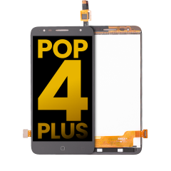 LCD Assembly Without Frame For Alcatel Pop 4+ (5056 / 2016) (Refurbished) (Black)