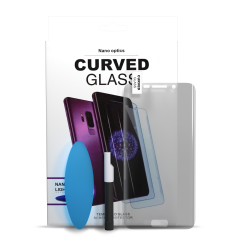 UV Tempered Glass With Glue For Samsung Galaxy S6 Edge (Case Friendly)