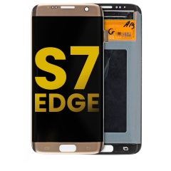 OLED Assembly Without Frame For Samsung Galaxy S7 Edge (Refurbished) (Gold) (All Models)