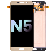 OLED Assembly Without Frame For Samsung Galaxy Note 5 (Service Pack) (Gold Platinum)