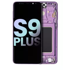 OLED Assembly With Frame For Samsung Galaxy S9 Plus (Service Pack) (Lilac Purple)