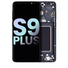 OLED Assembly With Frame For Samsung Galaxy S9 Plus (Service Pack) (Midnight Black)