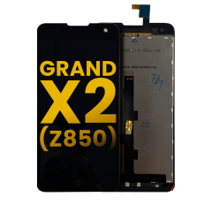 LCD Assembly Without Frame For ZTE Grand X2 (Z850) (Refurbished) (Black)