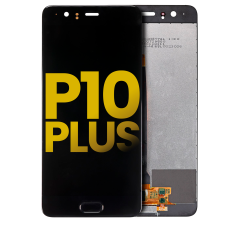 LCD Assembly With Frame & Pre-Installed Home Button For Huawei P10 Plus (Refurbished) (Black)