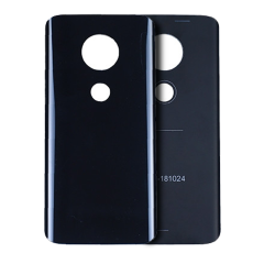 Back cover Glass For Motorola Moto G7 (XT1962 / 2019) (Ceramic Black)