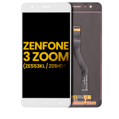 LCD Assembly Without Frame For Asus ZenFone 3 Zoom (ZE553KL / 2017) (Refurbished) (White)
