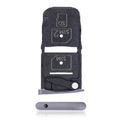 Sim Card Tray For Motorola Moto Z Force Droid (XT1650-02 / 2016) (Black)