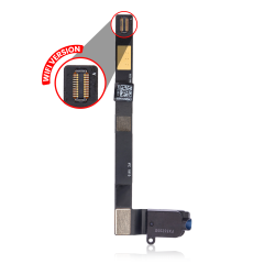 Headphone Jack With Flex Cable For iPad Mini 4 (WiFi Only) (Black)