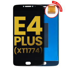 LCD Assembly Without Frame For Motorola Moto E4 Plus (XT1770 / 2017) (US Version) (Refurbished) (Black)