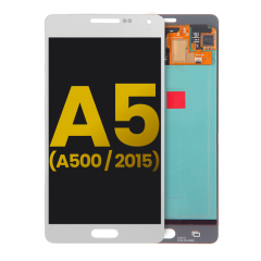 LCD Assembly Without Frame For Samsung A5 (A500 / 2015) (White)