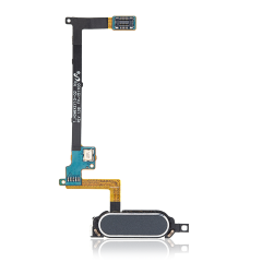 Home Button With Flex For Samsung Galaxy Note 4 (Black)
