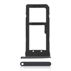 Single Sim Card Tray For Samsung Galaxy S7 (Black Onyx)