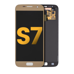 OLED Assembly Without Frame For Samsung Galaxy S7 (Refurbished) (Gold Platinum)