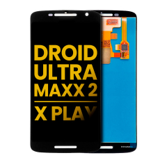 LCD Assembly Without Frame For Motorola Droid Ultra Maxx 2 / Moto X Play (XT1565 / XT1561 / 2015) (Refurbished) (Black)