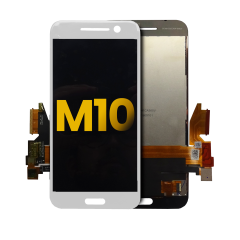 LCD Assembly Without Frame For HTC M10 (Refurbished) (White)