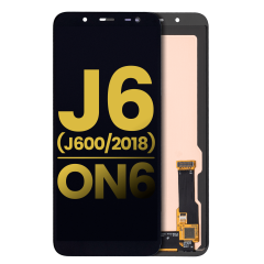 OLED Assembly Without Frame For Samsung Galaxy J6 / On6 (J600 / 2018) (Refurbished) (Black)