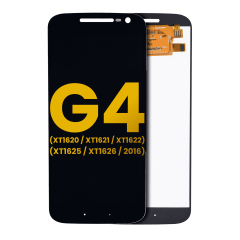 LCD Assembly Without Frame For Motorola Moto G4 (XT1620 / XT1621 / XT1622 / XT1625 / XT1626 / 2016) (Refurbished) (Black)