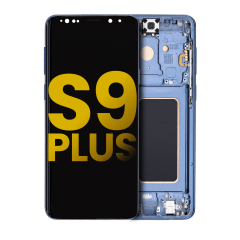 OLED Assembly With Frame For Samsung Galaxy S9 Plus (Refurbished) (Coral Blue)