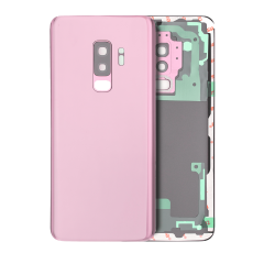 Back Cover Glass With Camera Lens For Samsung Galaxy S9 Plus (No Logo) (Aftermarket Plus) (Lilac Purple)