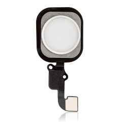 Home Button With Flex For iPhone 6 / 6 Plus (Silver)