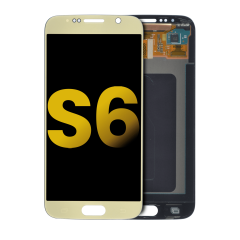 OLED Assembly Without Frame For Samsung Galaxy S6 (Refurbished) (Gold Titanium)