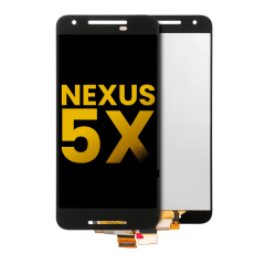 LCD Assembly Without Frame For Nexus 5X (Refurbished) (Black)
