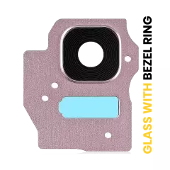 Back Camera Lens With Bezel Ring For Samsung Galaxy S8 Plus (Rose Gold)