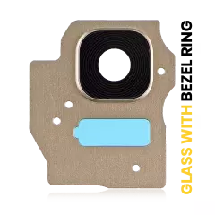 Back Camera Lens With Bezel Ring For Samsung Galaxy S8 Plus (Gold)