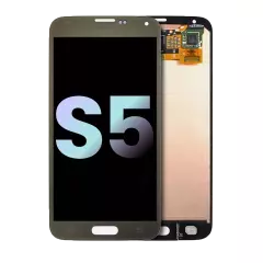 LCD Assembly Without Frame For Samsung Galaxy S5 (Service Pack) (Gold)