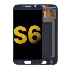 OLED Assembly Without Frame For Samsung Galaxy S6 (Refurbished) (Black Sapphire)