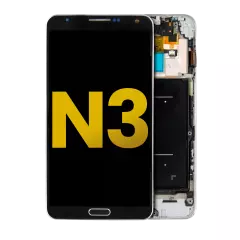 OLED Assembly With Frame For Samsung Galaxy Note 3 (Refurbished) (Verizon / Sprint) (Black)