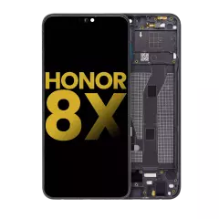 LCD Assembly Without Frame For Honor 8X (Refurbished) (Black)