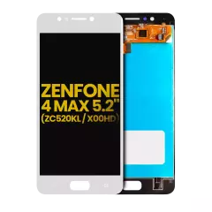 LCD Assembly Without Frame For Asus ZenFone 4 Max 5.2" (ZC520KL / 2017) (Refurbished) (White)
