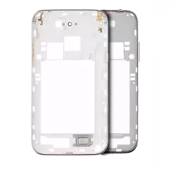 Mid-Frame Housing For Samsung Galaxy Note 2 (With Small Parts) (White)