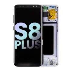 OLED Assembly With Frame For Samsung Galaxy S8 Plus (Service Pack) (Gray / Violet)