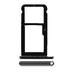 Sim Card Tray For ZTE ZMax Pro (Z981) (Black)