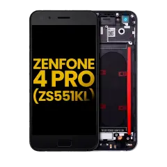 LCD Assembly With Frame For Asus ZenFone 4 Pro (ZS551KL / 2017) (Refurbished) (Black)