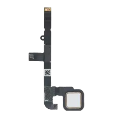 Home Button With Flex Cable For Motorola Moto Z Play Droid (XT1635 / 2016) (White)