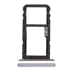 Sim Card Tray For Asus ZenFone 5 (ZE620KL / 2018) / 5z (ZS620KL / 2018) (Meteor Silver)