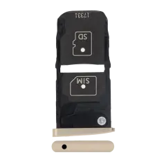 Sim Card Tray For Motorola Moto Z Droid (XT1650-01 / 2016) (Gold)