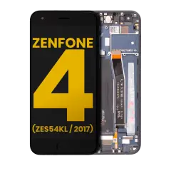 LCD Assembly With Frame For Asus ZenFone 4 (ZE554KL / 2017) (Refurbished) (Black)