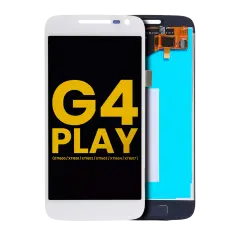 LCD Assembly Without Frame For Motorola Moto G4 Play (XT1600 / XT1601 / XT1602 / XT1603 / XT1604 / XT1607 / XT1609 / 2016) (Refurbished) (White)