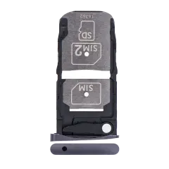 Sim Card Tray For Motorola Moto Z Droid (XT1650-01 / 2016) (Black)