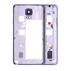 Mid-Frame Housing For Samsung Galaxy Note 4 (With Small Parts) (White)