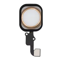 Home Button With Flex For iPhone 6 / 6 Plus (Gold)