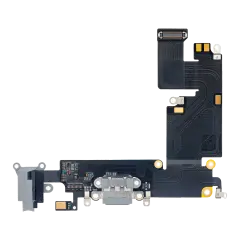 Charging Port Flex Cable For iPhone 6 Plus (Aftermarket) (Space Gray)