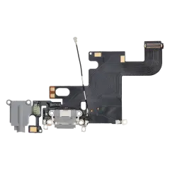 Charging Port Flex Cable For iPhone 6 (Aftermarket) (Space Gray)