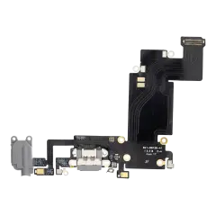 Charging Port Flex Cable For iPhone 6S Plus (Aftermarket) (Space Gray)