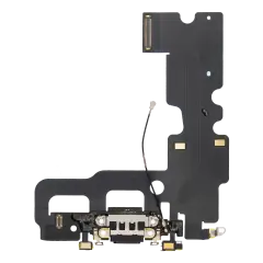 Charging Port Flex Cable For iPhone 7 (Premium) (Jet / Matte Black)
